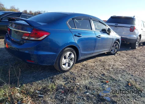 2014 Honda Civic Lx z USA, uszkodzony, nr VIN 2HGFB2F51EH518822